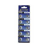 Tianqiu AG13/LR44H/357A Alkalin Pil 10'lu 1,5 V Düğme Pil Yüksek Performans