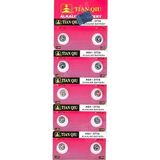 Tianqiu Ag4 LR626/377 Alkalin Düğme Pil 10'lu 3 V Yüksek Performanslı Tek Kullanımlık