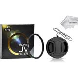 Tianya 40,5mm Xs-Pro Slim Ultra Viole Koruyucu Uv Filtre + Lens Kapağı Kapak - 40,5 mm