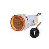 Tianyi Dijital Voltmetre - Ampermetre Ac 50-500V 0-100A - Sarı