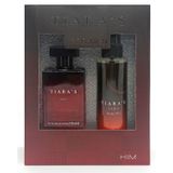 Tiaras Him EDT 100 ml+Edc Body Mist 150 ml Erkek Parfüm Seti