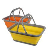 Tiawudi 2 Paket Katlanabilir Lavabo 2,25 Gal / 8,5 L Her Lavaboda Bulaşık Yıkama, Kamp, Doğa Yürüyüşü ve Ev İçin