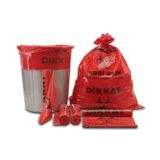 Tıbbi Atık Çöp Poşeti 80*110 Jumbo 100 Adet Li Koli Extra Kalite
