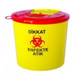 Tıbbi Atık Kovası 1.3 Litre 10 Adet - Tıbbi Atık Kutusu