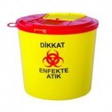 Tıbbi Atık Kovası 5 Litre 10 Adet - Tıbbi Atık Kutusu