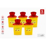 Tıbbi Atık Kutusu 1.3 Lt 5 Adet