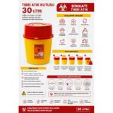 Tıbbi Atık Kutusu 30 L