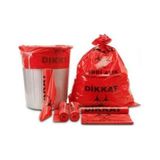 Tıbbi Atık Poşeti Jumbo Boy 80X110Cm 800 Gr - Tıbbi Çöp Torbası