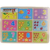 Ticaret 4215 Tahta Bultak Bulmaca Puzzle 27 Prç Najmaddin - Renkli
