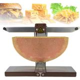 Ticari Elektrikli Raclette Peynir Eritici, Tezgah Üstü Peynir Isıtıcı, Peynir Tekerleği Eritici, Restoran Mutfağı Için Hızlı Isıtma - Siyah
