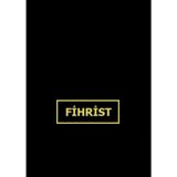 Ticari Fihrist 20X28 10'Lu Cilt Bezli Sert Kapak Özkan Siyah
