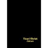 Ticari Fihrist 20X28 8'Li Cilt Bezli Özkan Siyah