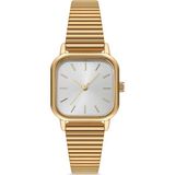 Ticarto Kadın Minimal Gold Kare Kasa Çelik Kol Saati TCTSB000501S0229 - Altın