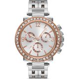 Ticarto Kadın Rose-Gümüş Çelik Kol Saati TCTSB001102S0253 - Rose Gold - Gümüş