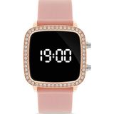 Ticarto Kadın Silikon Kol Saati TCTSR003502S0160 - Pembe