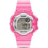 Ticarto Rwr Collection Çocuk Dijital Fuşya Silikon Kol Saati TCTSR005207S0322