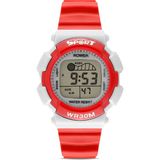 Ticarto Rwr Collection Çocuk Dijital Kırmızı Silikon Kol Saati TCTSR005104S0312 - Mor