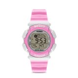 Ticarto Rwr Collection Çocuk Dijital Pembe Silikon Kol Saati TCTSR005106S0314