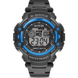 Ticarto Rwr Collection Genç-Çocuk Dijital Mavi Silikon Kol Saati TCTSR004604S0285 - Lacivert