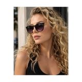 Ticarto Unisex Kemik Çerçeve Metal Sap Güneş Gözlüğü TCTGA003001G0368