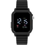 Ticarto Unisex Silikon Kol Saati TCTSR002301S0091 - Mat Siyah