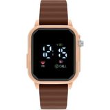 Ticarto Unisex Silikon Kol Saati TCTSR002314S0104 - Kahverengi