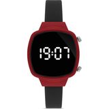 Ticarto Unisex Silikon Kol Saati TCTSR002401S0109 - Bordo