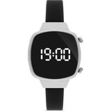 Ticarto Unisex Silikon Kol Saati TCTSR002402S0110 - Gümüş