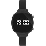 Ticarto Unisex Silikon Kol Saati TCTSR002407S0115 - Siyah
