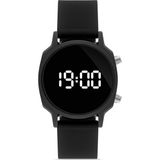 Ticarto Unisex Silikon Kol Saati TCTSR002502S0118 - Siyah