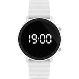 Ticarto Unisex Silikon Kol Saati TCTSR004005S0181 - Gümüş