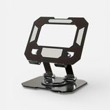 Ticimark Döner Tablet Standı, 360° Dönebilen ve Katlanabilir Tasarımlı Ayarlanabilir Tutucu, Siyah, Ofis, Eğlence ve Çalışma Için