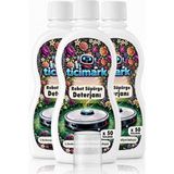 Ticimark Robot Süpürge Deterjanı Pudra 2X500ML - Roborock, Xiaomi, Mop Pro ile Uyumlu - Çiçek Kokulu 3 Lü Paket
