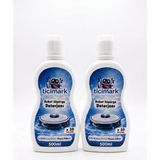 Ticimark Robot Süpürge Deterjanı Pudra 2X500ML - Roborock, Xiaomi, Mop Pro ile Uyumlu - Sabun Kokulu 2 Li Paket