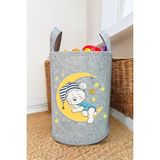 Ticimark Unisex Aydede Bebek Çocuk Odası Düzenleyici Saklama & Oyuncak Kirli Sepeti 50X40 cm