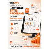 Ticisoft Barkodlu Satış Programı | Market Bakkal Stok Personel Takip ve Kasa POS Sistemi | Ömür Boyu Lisans