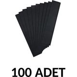 Ticon 100 Adet 50*200 cm Siyah Renk Krapon Kağıdı