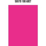 Ticon 120Gr Fon Kartonu 50X70 Cm 100'Lü Pembe