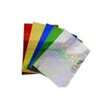 Ticon 25x35 CM 10 Adet 5 Renk Hologramlı Fon Kartonu