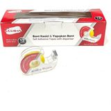 Ticon Bant Kesicili Bant 12MM*33M Selo Bant Ofis Büro Bandı - Şeffaf - 12x33 - SeloBant