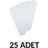 Ticon Beyaz Renk Krapon Kağıdı 25 Adet 50 x 200 cm