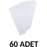Ticon Beyaz Renk Krapon Kağıdı 60 Adet 50 x 200 cm