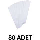 Ticon Beyaz Renk Krapon Kağıdı 80 Adet 50 x 200 cm