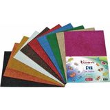 Ticon Eva Simli Yapışkanlı 20X30 Cm, 10'lu - Çok Renkli