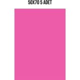 Ticon Fon Kartonu 50X70 Cm 5 Adet Fuşya
