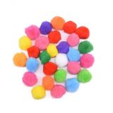 Ticon Karışık Renkli 50x30 mm 106427 Ponpon