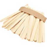 Ticon Naturel Ahşap Dil Çubuğu 50'li Paket -Ticon Abeslang Naturel 50'li Paket