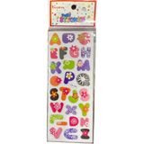 Ticon Puffy Stıcker Harf 20 'li Paket