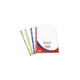 Ticon Renkli Kenarli A4 Poset Dosya 50 Li Paket