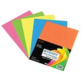 TİCON Temat 100 Syf Renkli Fotokopi Kağidi Fosforlu Renkler